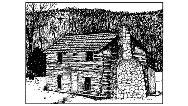 Barker Log Cabin