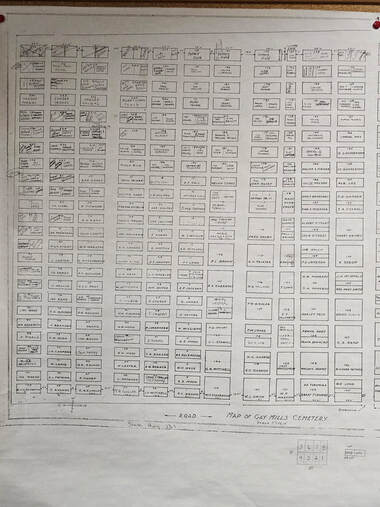 Cemetary Map South
